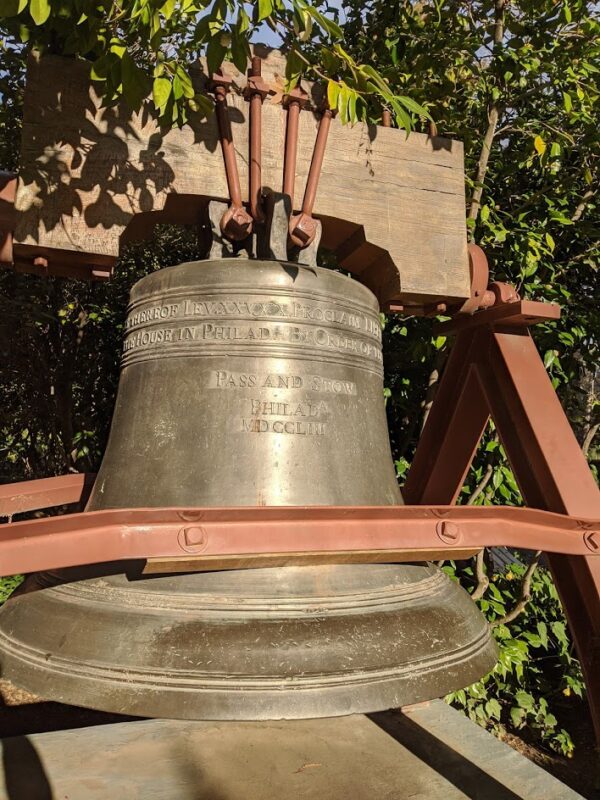 Liberty Bell Replica in Sacramento Capitol Park
