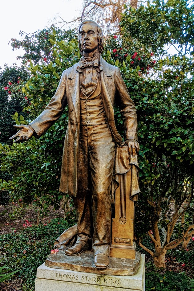 Thomas Starr King Sculpture in Sacramento Capitol Park