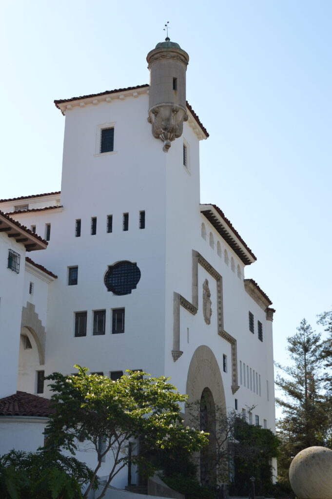 Unique architecture in Santa Barbara