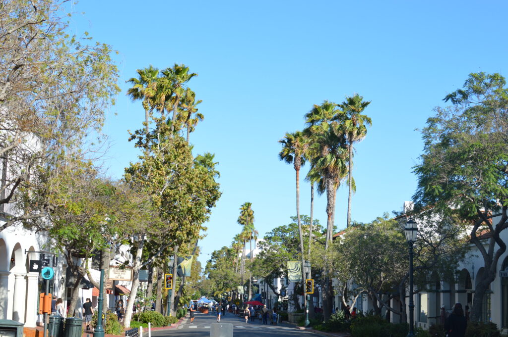 State Street in Santa Barbara