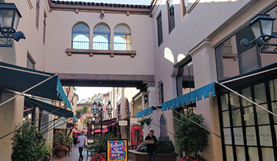 La Arcada Plaza in Santa Barbara