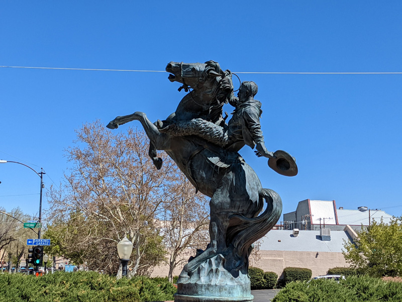 Cowboy Sculpture Prescott Arizona