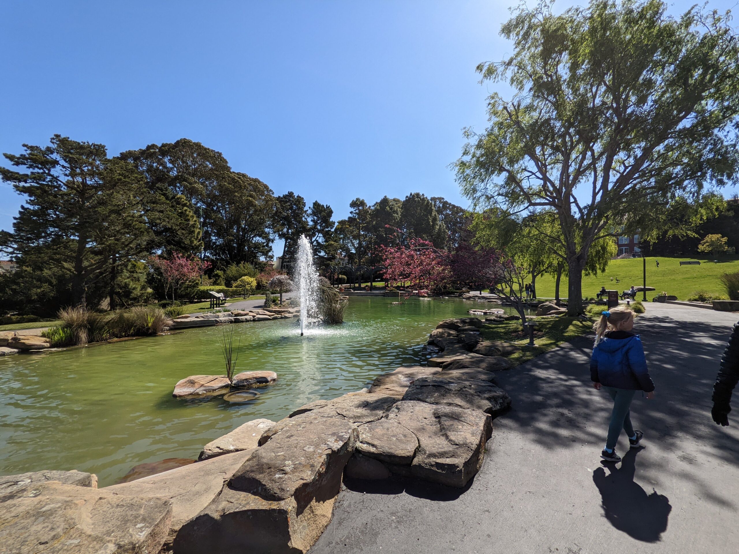 Fountain near San Francisco Presidio