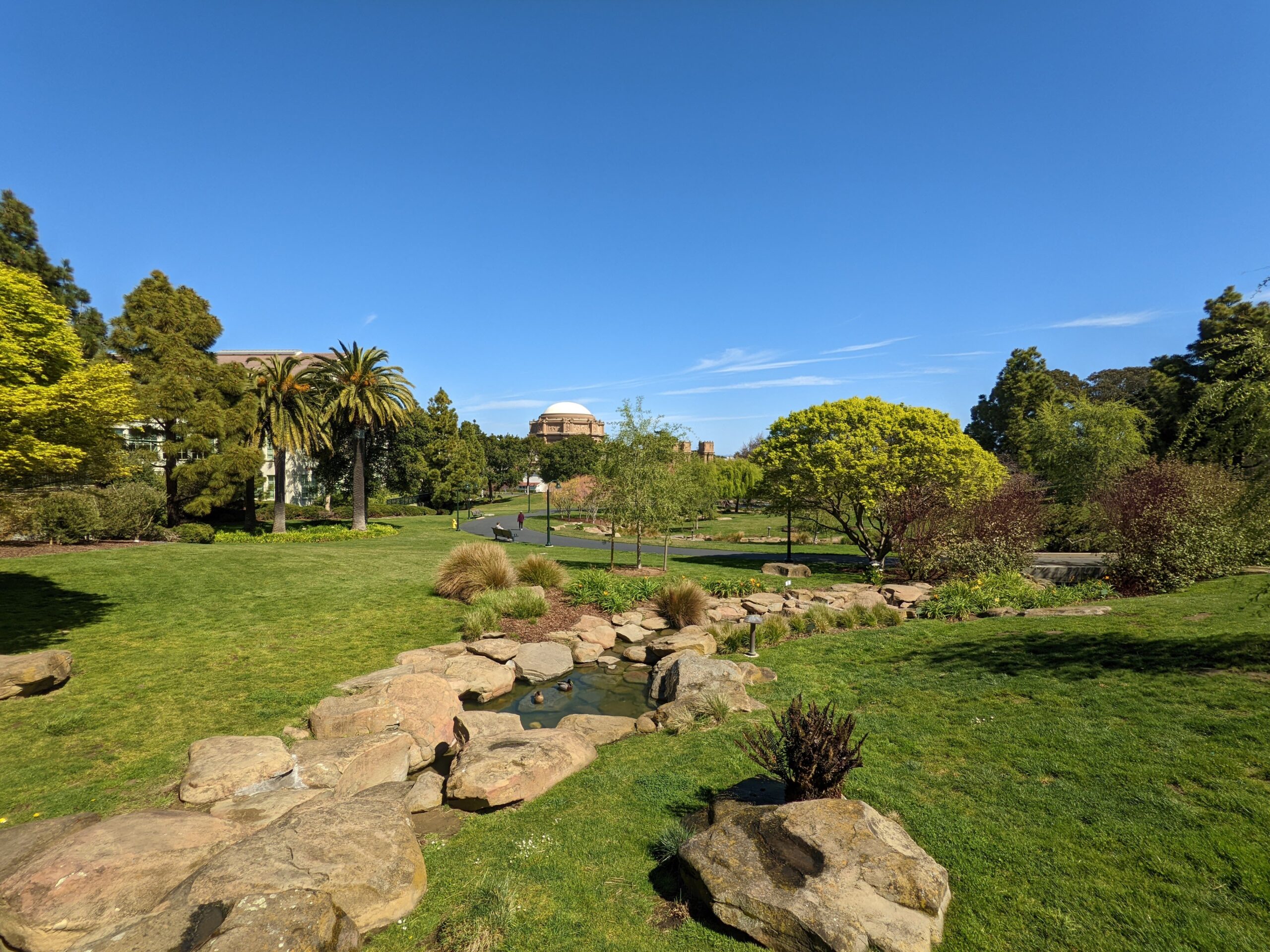 Park land near San Francisco Presidio