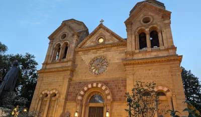 St Francis of Assisi Basilica on Santa Fe Scavenger Hunt Walking Tour