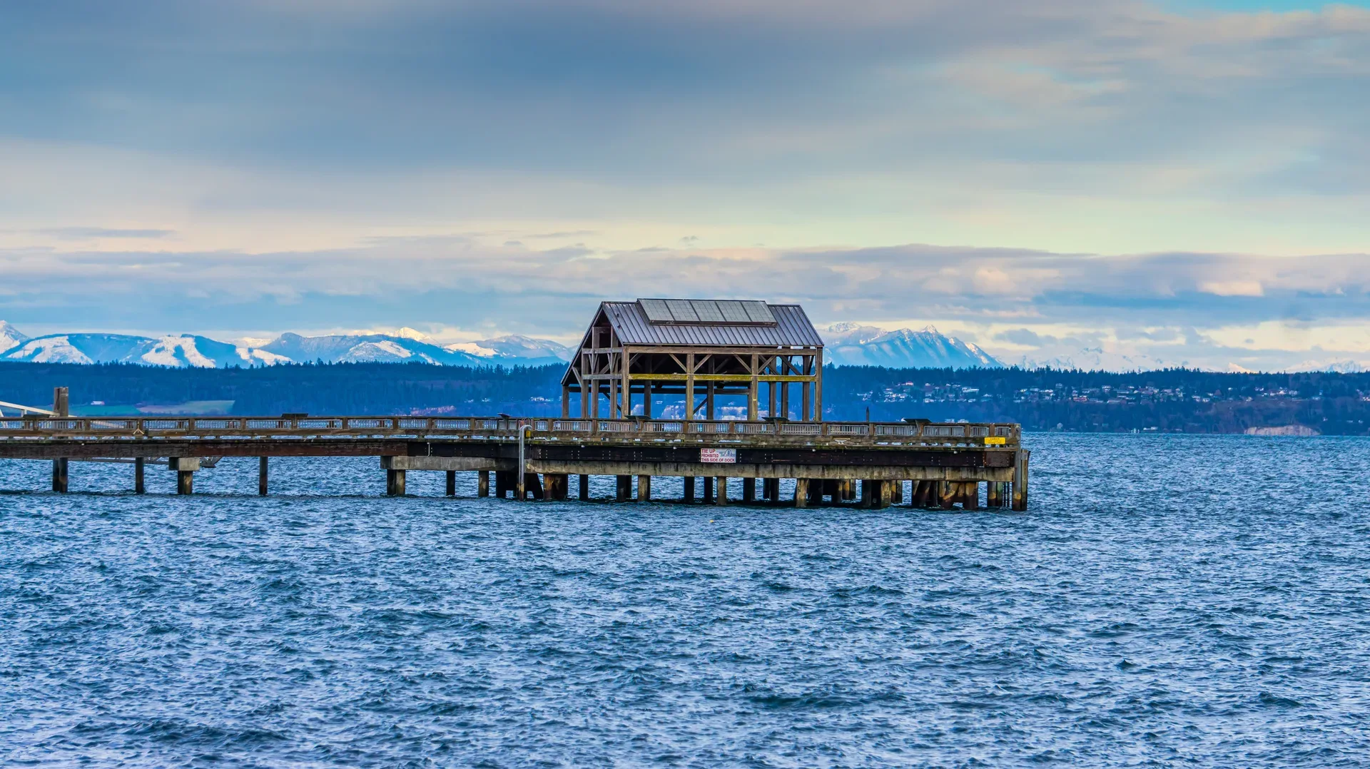 A Wooden Pier At Port Townsend, Washington. in Port Townsend Scavenger Hunt, WA