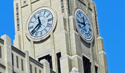 1931 Clock snd Bell Tower in Erie PA (19984811413).jpg in Erie Scavenger Hunt, PA