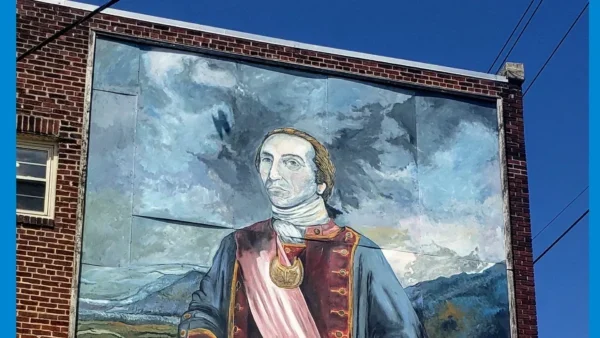 George Washington Mural Bedford PA.webp in Bedford Scavenger Hunt, PA