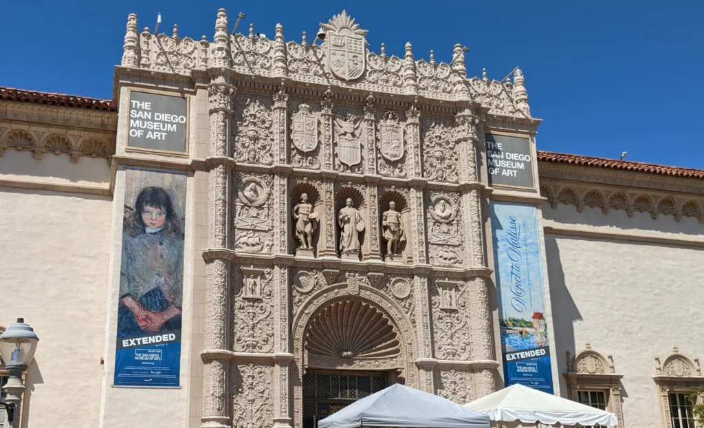 San Diego Museum of Art Facade