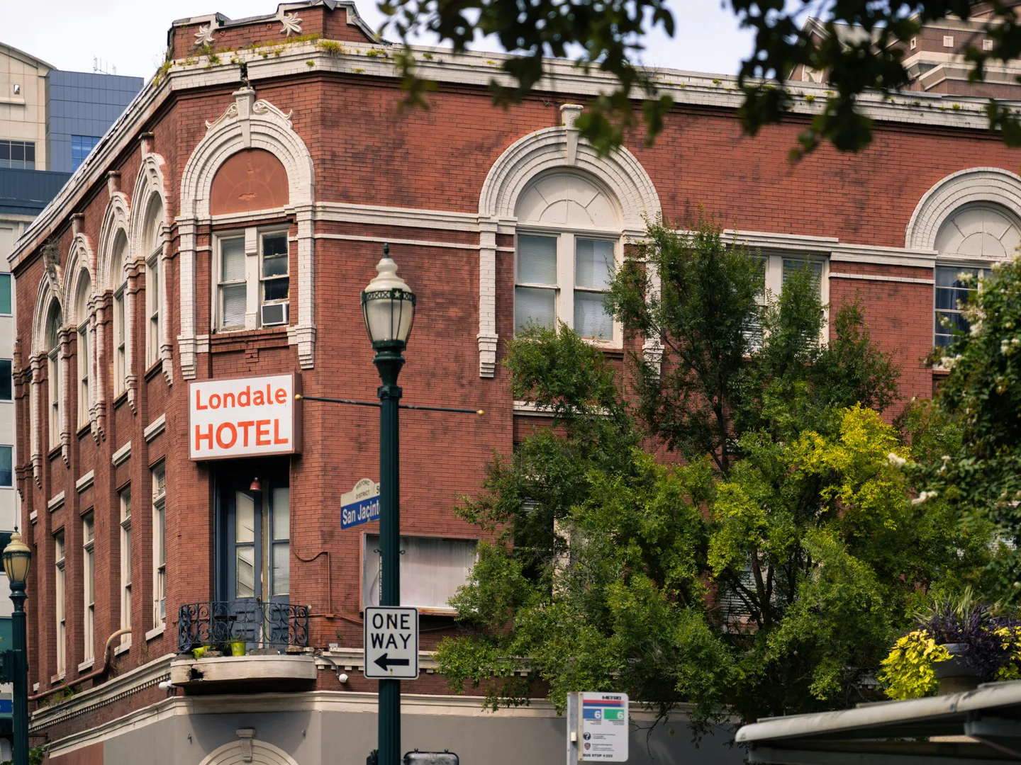 Charming historic Londale Hotel with vintage architecture in downtown Houston, Texas. in Houston Scavenger Hunt