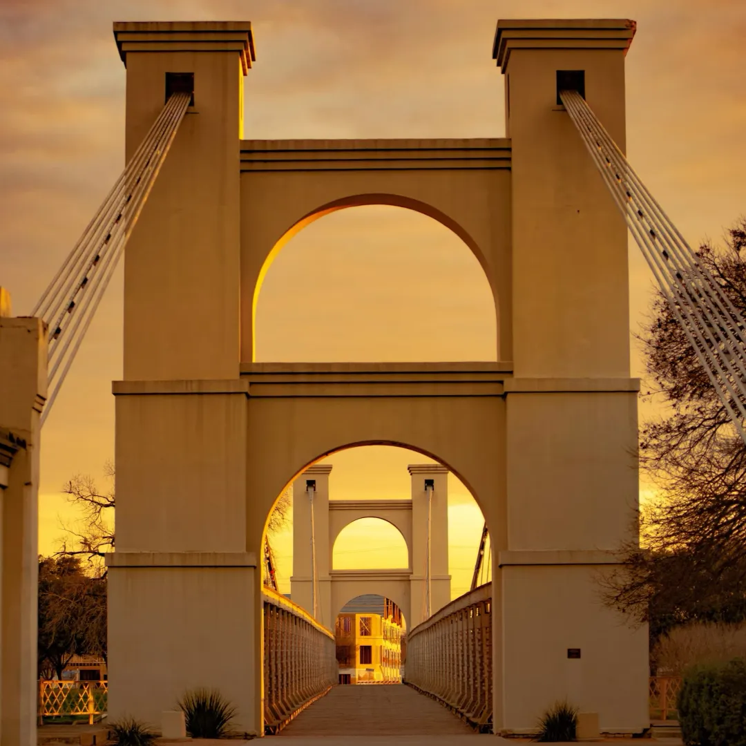 Waco Suspension Bridge Waco Scavenger Hunt.webp in Waco Scavenger Hunt