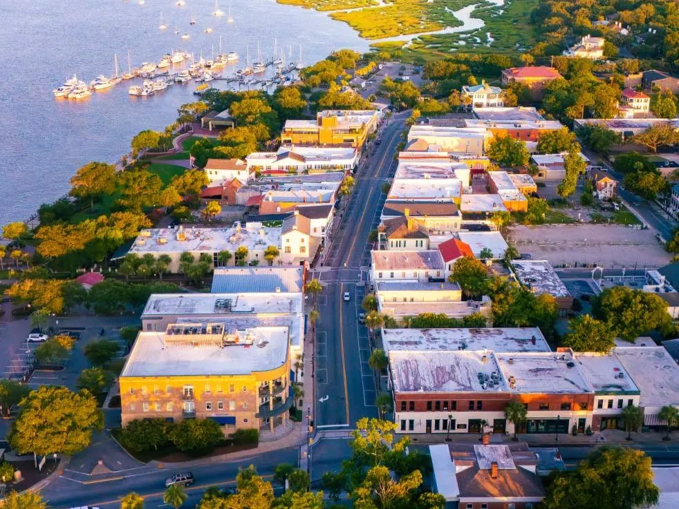 Beaufort SC Aerial view.jpg in Beaufort South Carolina Scavenger Hunt
