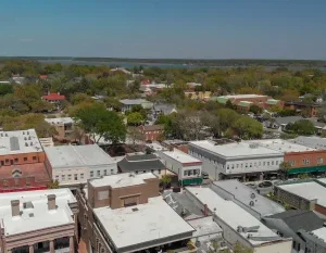 Aerial View Of Beaufort, Sc. in Beaufort South Carolina Scavenger Hunt