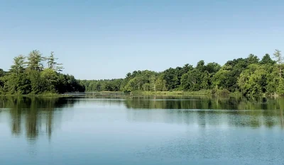 Nashua NH, Nashua River at Mine Falls Park.jpg in Nashua Scavenger Hunt, NH