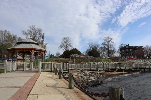 Charming gazebo and walkway at Havre de Grace with scenic water views and a historic feel. in Havre de Grace Scavenger Hunt, MD
