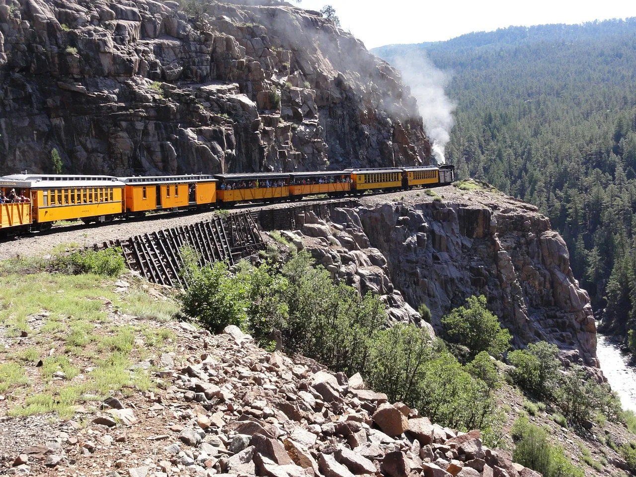 Train in Durango Scavenger Hunt, CO
