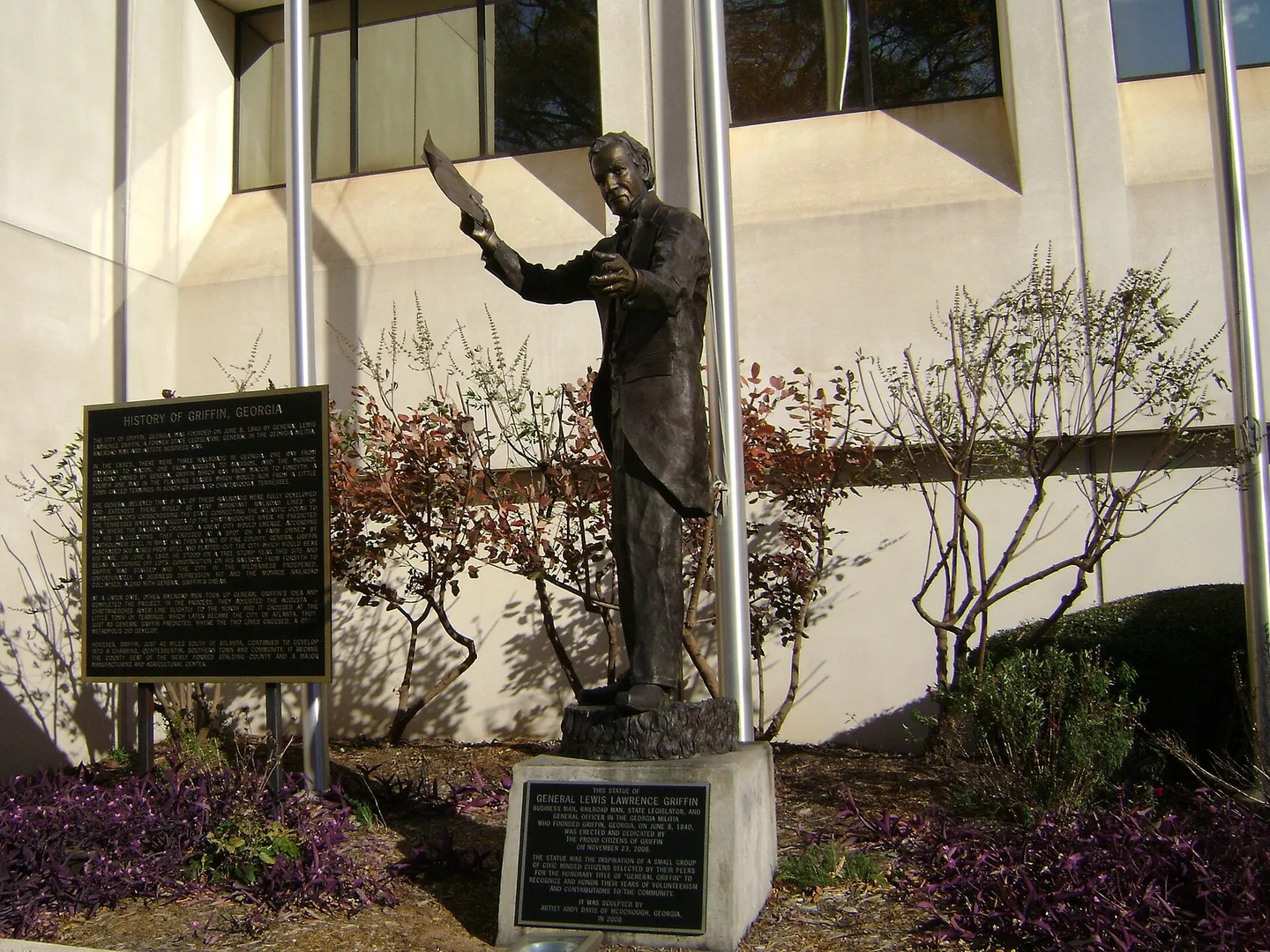 Griffin Memorial 4.JPG in Griffin Scavenger Hunt, GA