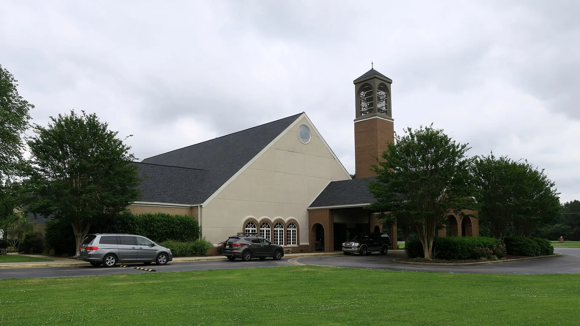 Sacred Heart Church (Anniston, Alabama) - exterior.jpg in Anniston Scavenger Hunt, AL