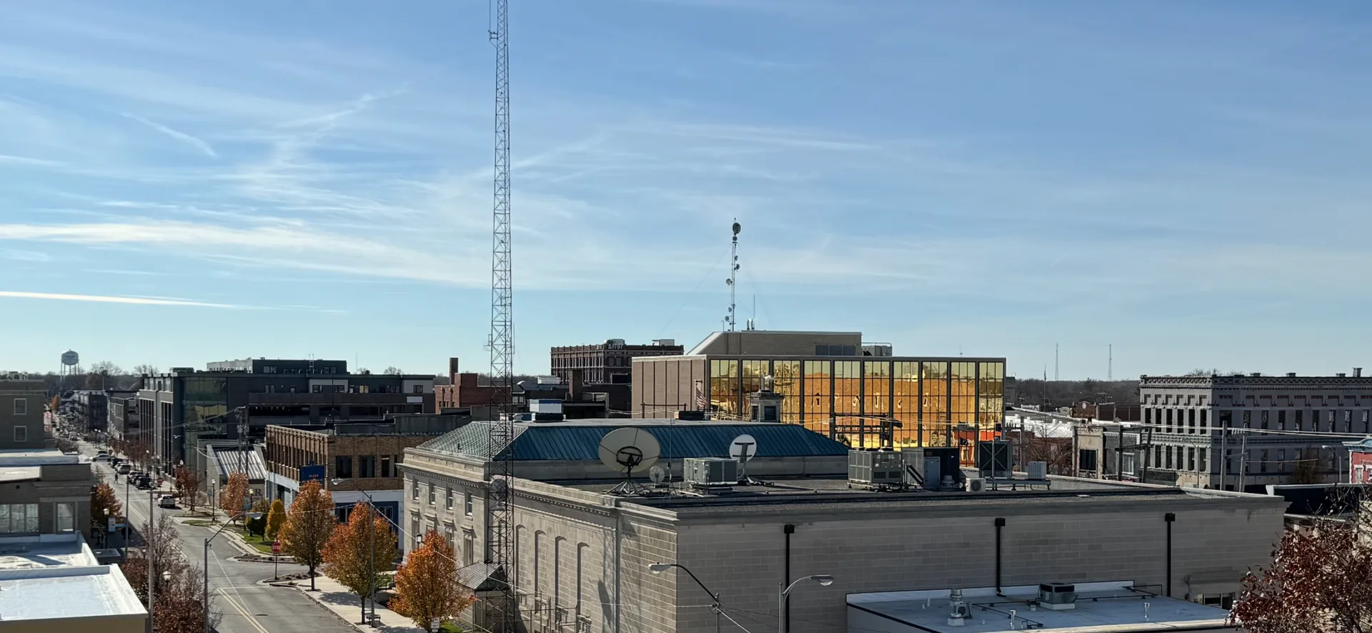 Kokomo, Indiana skyline.png in Kokomo Scavenger Hunt, IN