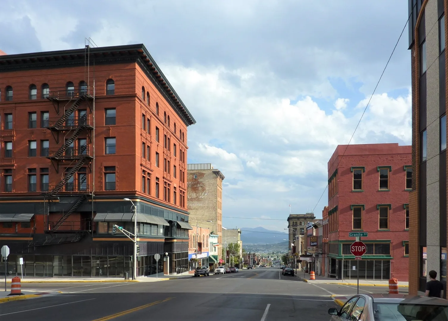 Butte, Montana Granite Street.jpg in Butte Scavenger Hunt, MT