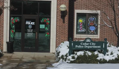 Cedar City Police Department Station Entrance.jpg in Cedar City Scavenger Hunt, UT