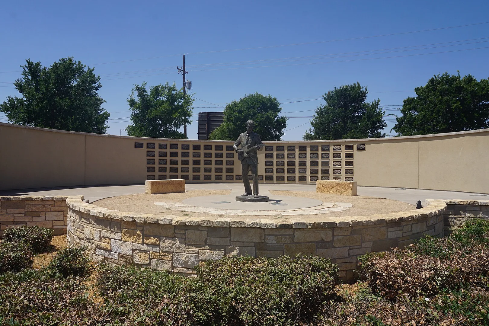 Lubbock April 2022 04 (Buddy and Maria Elena Holly Plaza).jpg in Lubbock Scavenger Hunt, TX