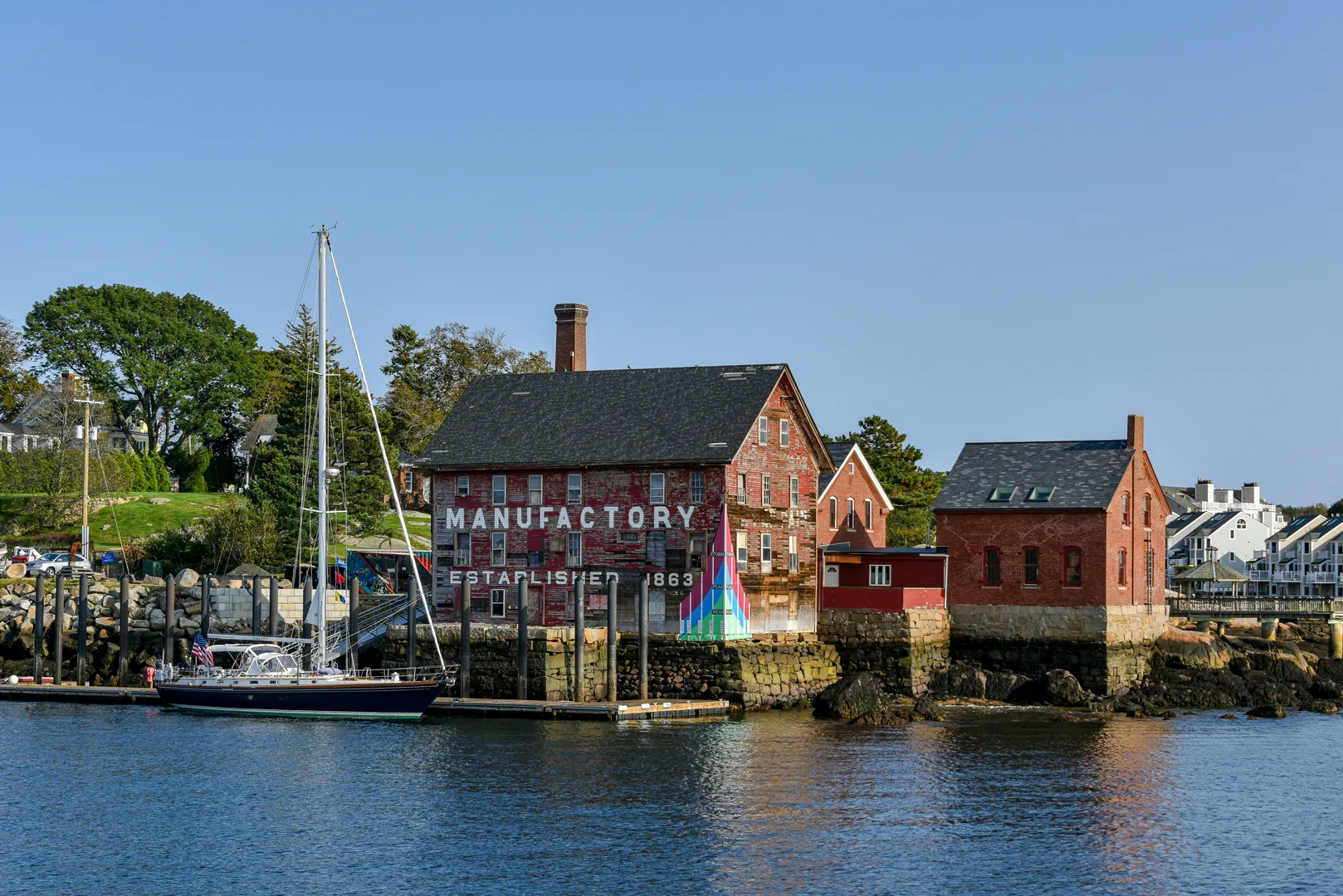 The Tarr and Wonson Paint Factory began manufacturing the first copper, bottom paint in 1863 in Gloucester, Massachusetts. in Gloucester Massachusetts Scavenger Hunt