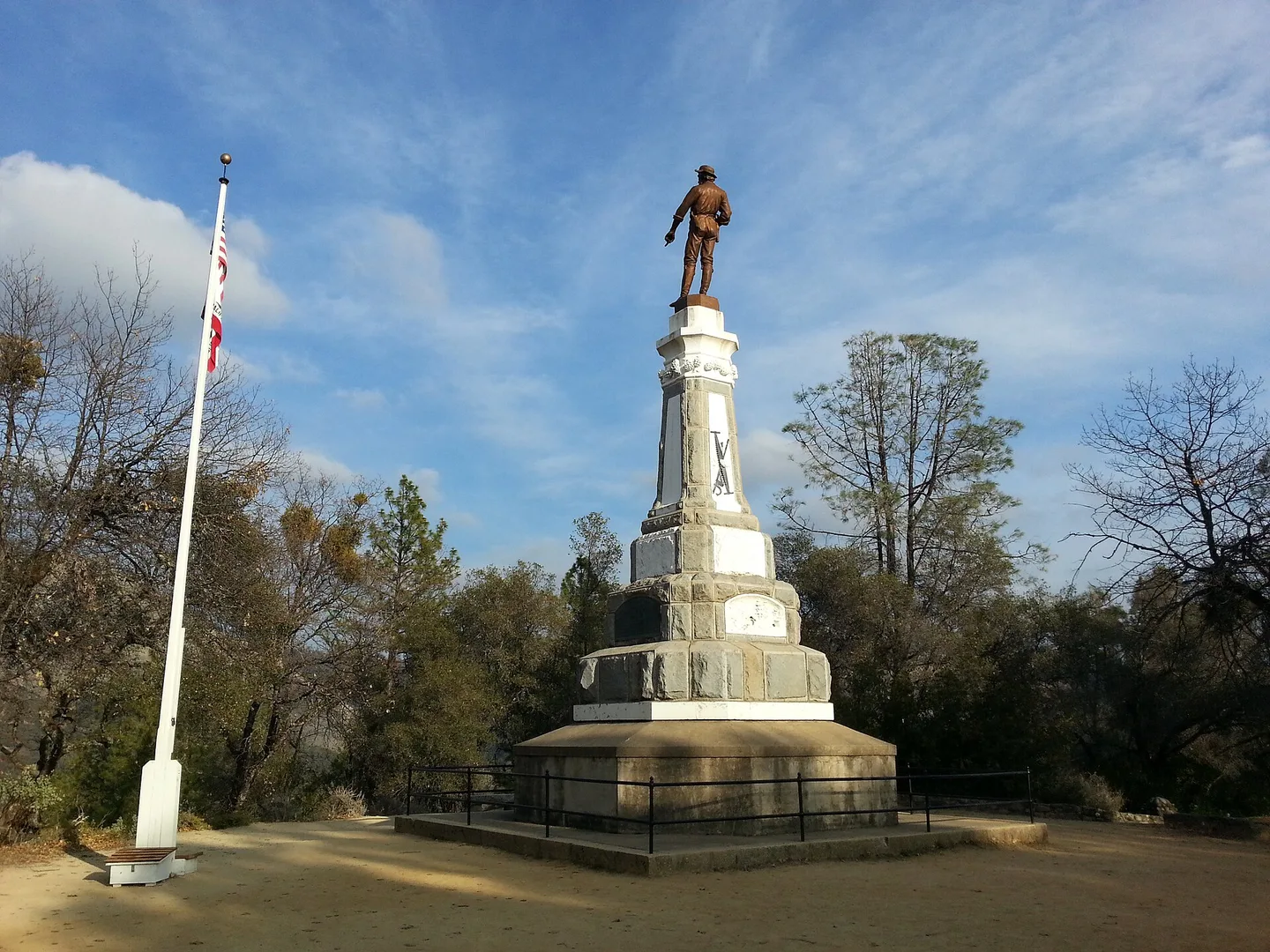 James W. Marshall monument.jpg in Coloma: Marshall Gold Discovery Park Scavenger Hunt