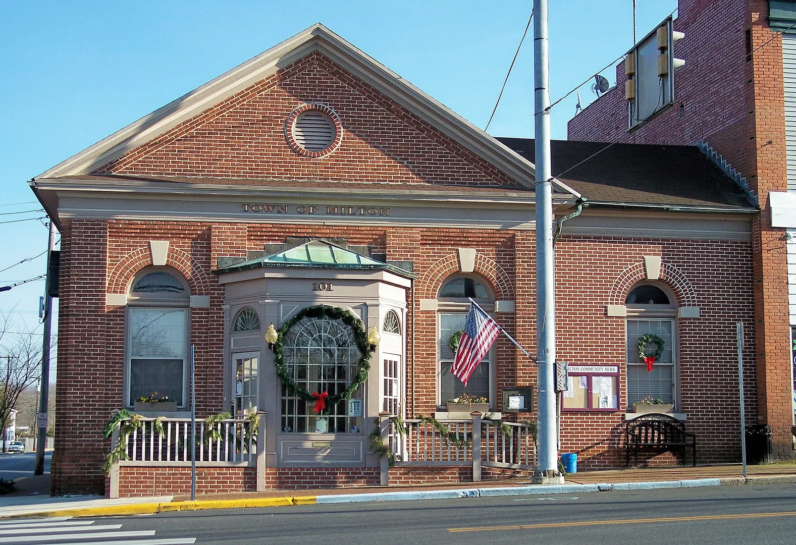 Milton Delaware Town Hall.jpg in Milton Delaware Scavenger Hunt