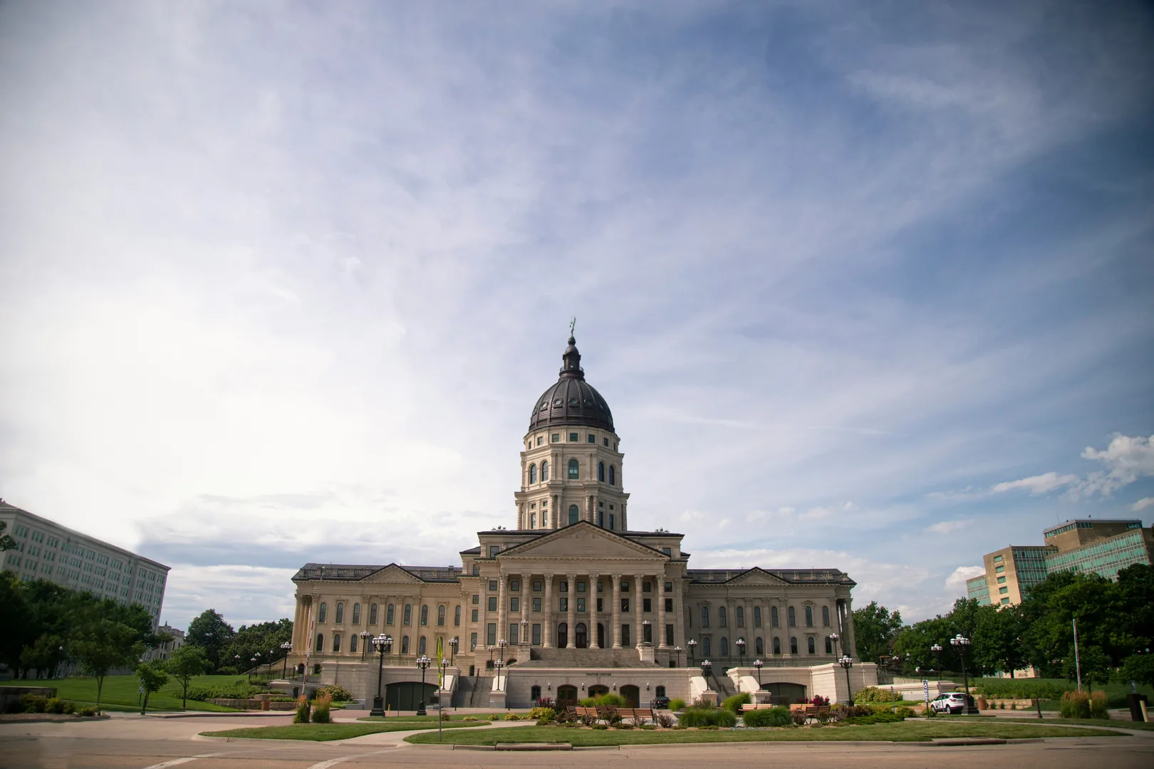 The Kansas State Capitol is located in Topeka and was built in 1866–1903. in Topeka Scavenger Hunt, KS