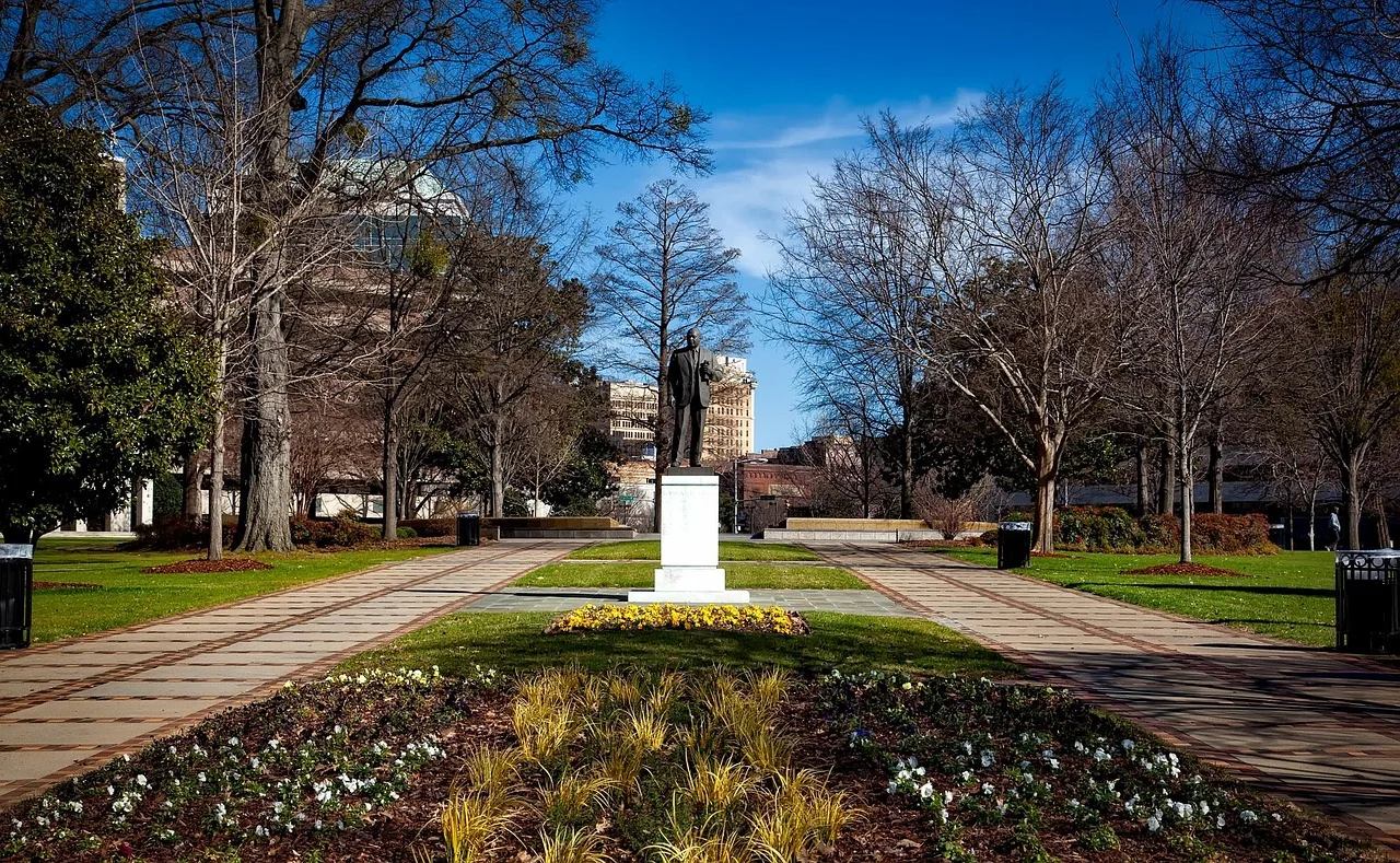 Kelly Ingram Park in Birmingham Alabama Scavenger Hunt