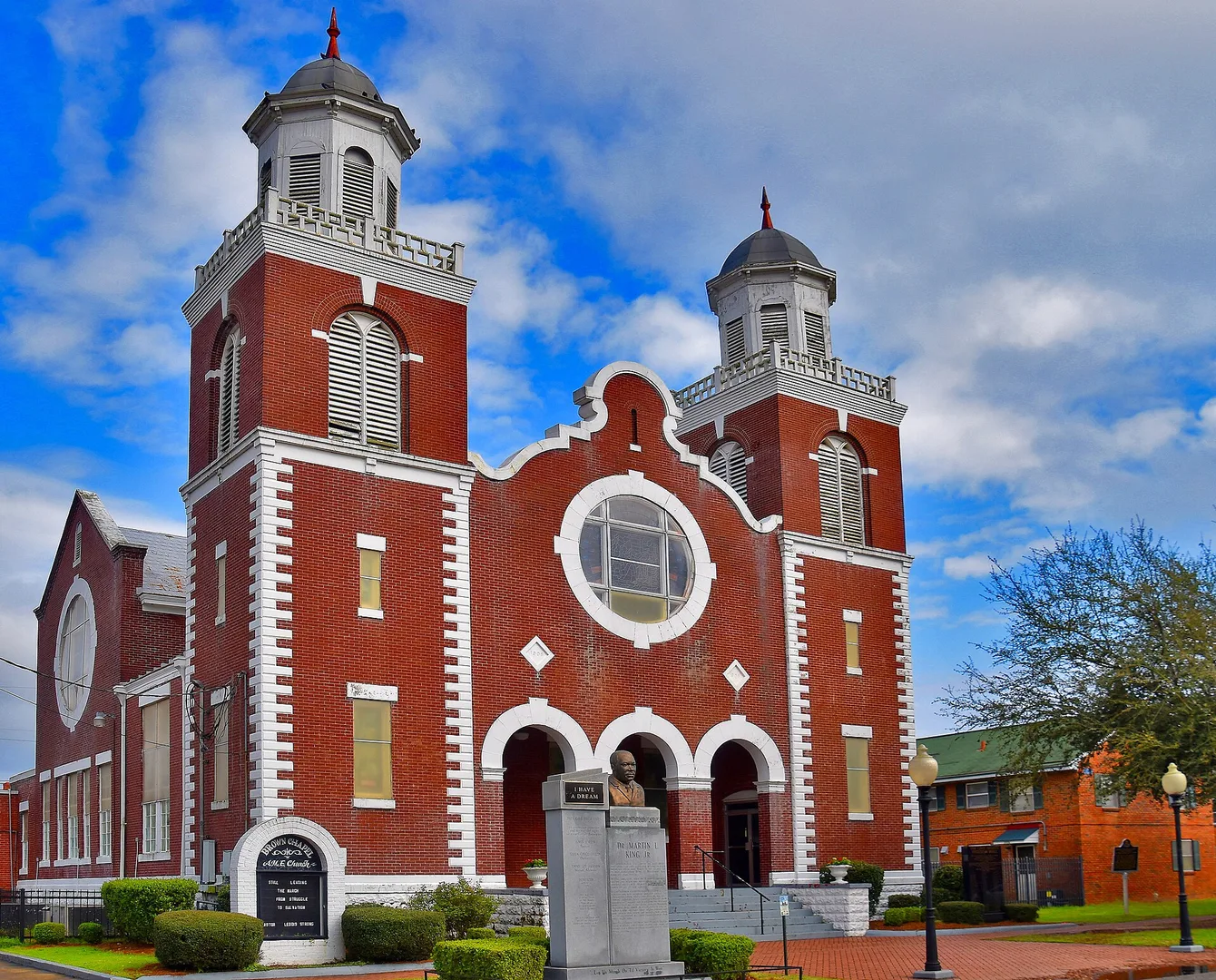 Brown Chapel A.M.E. Church 410 Martin Luther King St, Selma (AL) March 2019 (47980899307).jpg in Selma Scavenger Hunt, AL