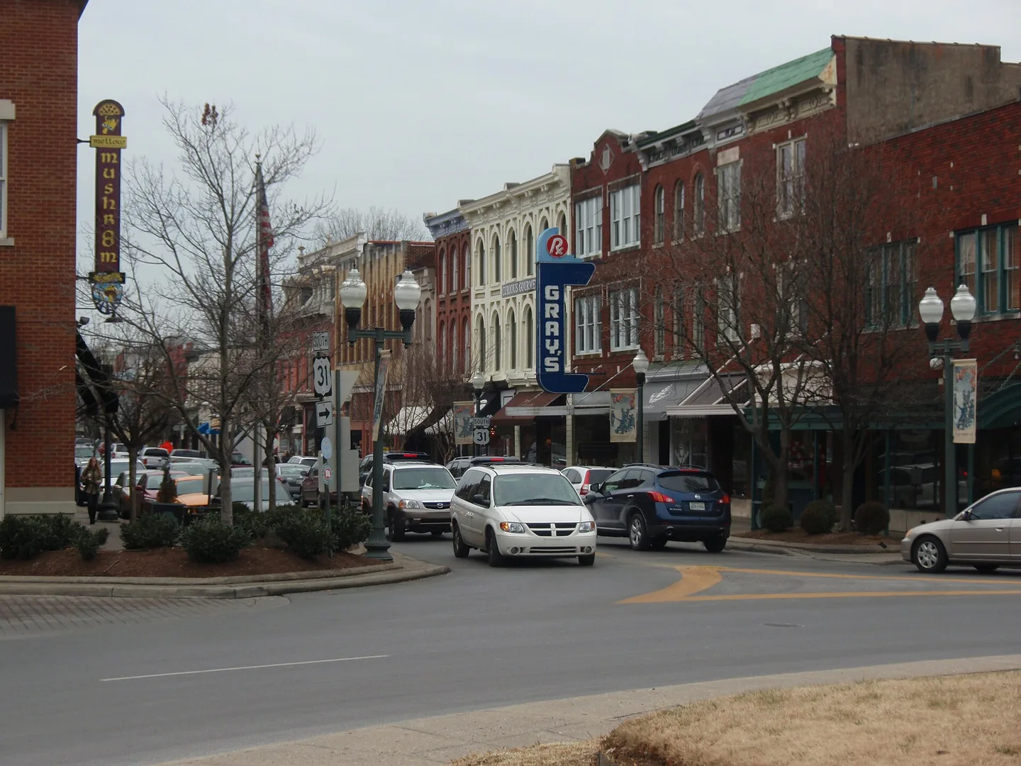 Franklin tennessee historical district 2010.jpg in Franklin Tennessee Scavenger Hunt, TN