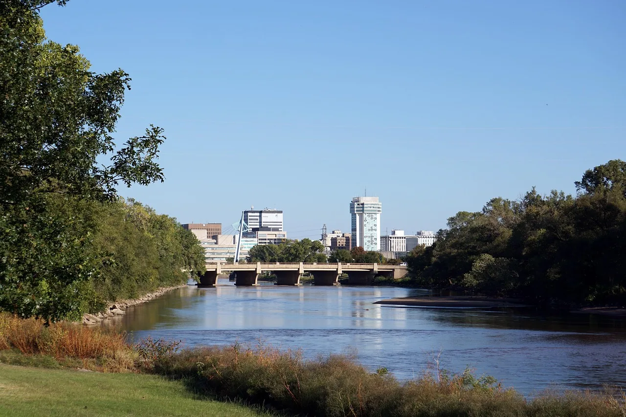 Arkansas River in Wichita Scavenger Hunt, KS