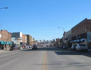 Lander Downtown Historic District (From 4th St.).JPG in Lander Scavenger Hunt, WY