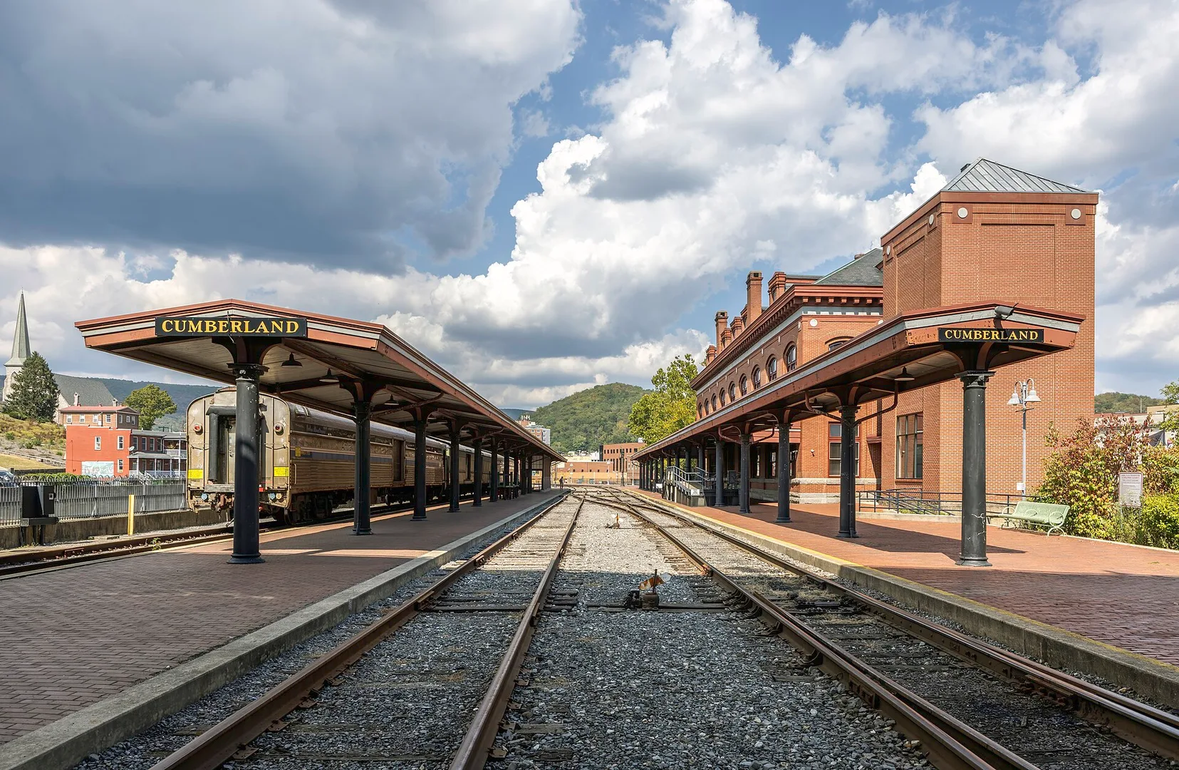 Western Maryland Railway Station Cumberland MD1.jpg in Cumberland Scavenger Hunt, MD