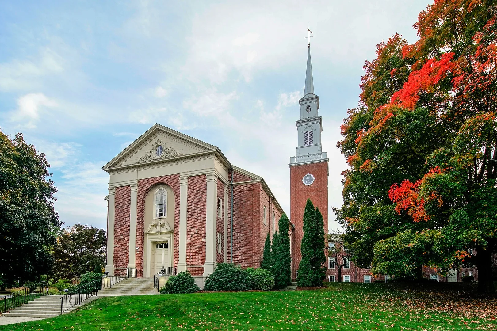 First Baptist Church, Worcester Massachusetts.jpg in Worcester Scavenger Hunt, MA
